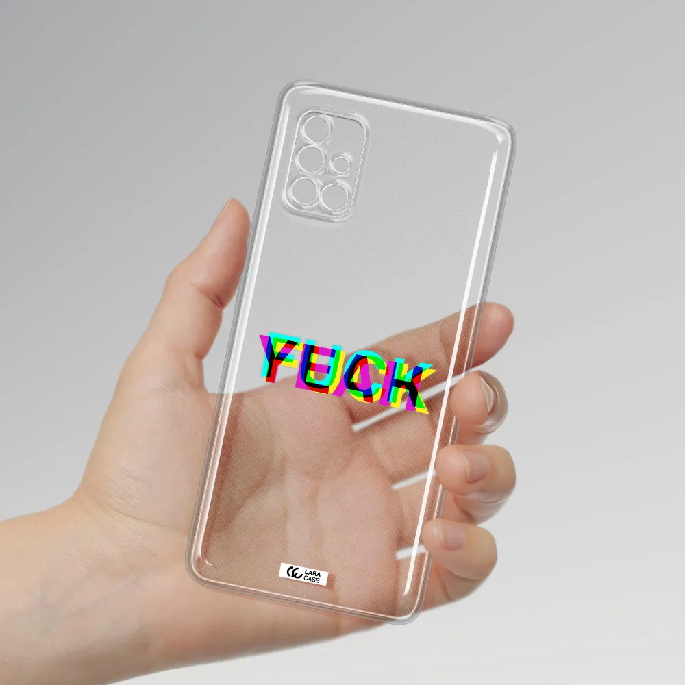 F#*K Yeah Samsung A40S Clear Tpu Case