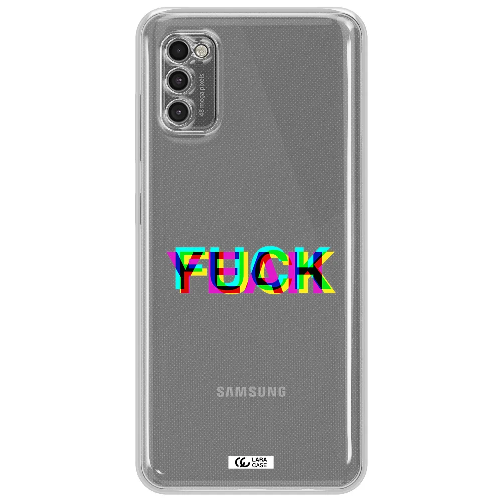 F#*K Yeah Samsung A41 Clear Tpu Case