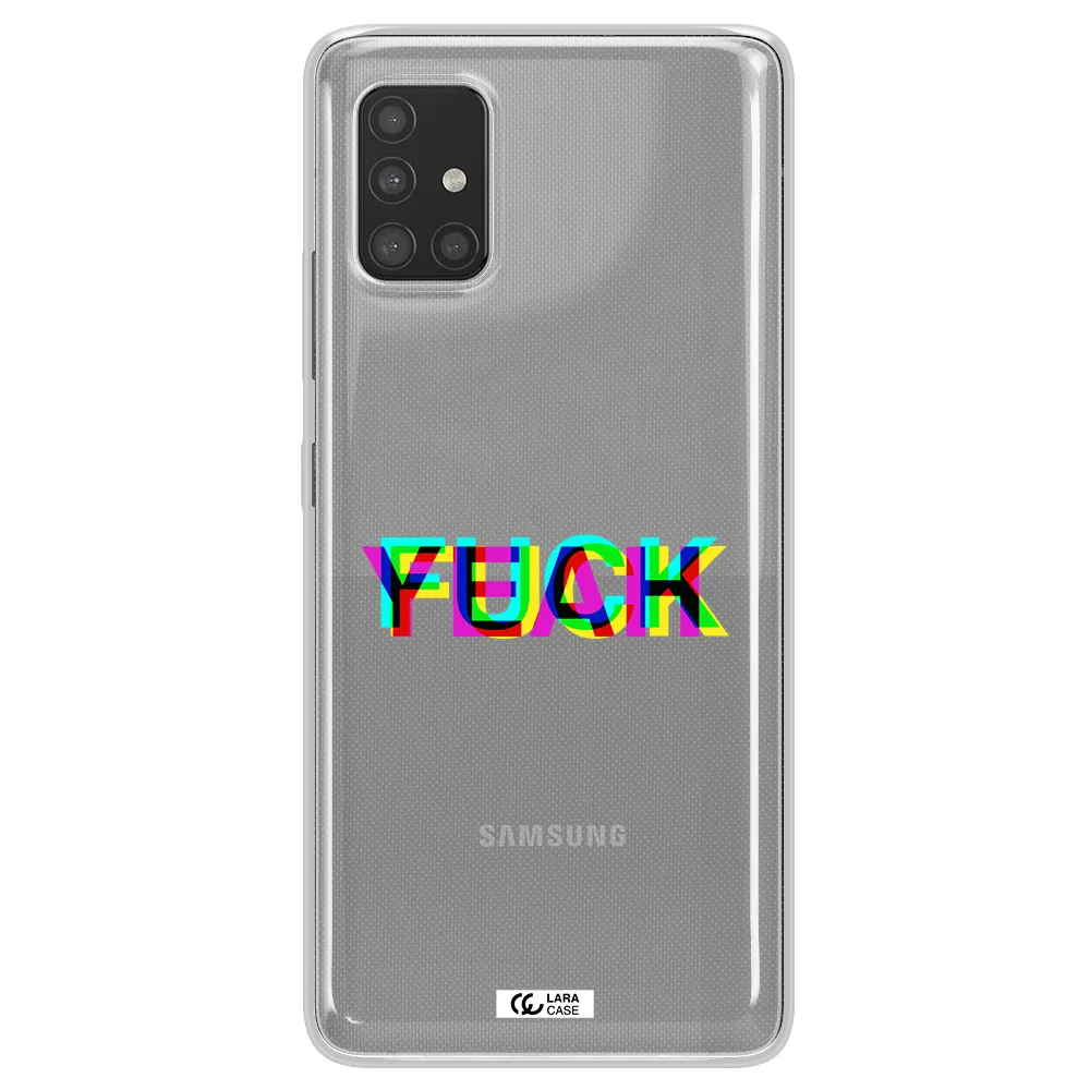 F#*K Yeah Samsung A51 Clear TPU Case