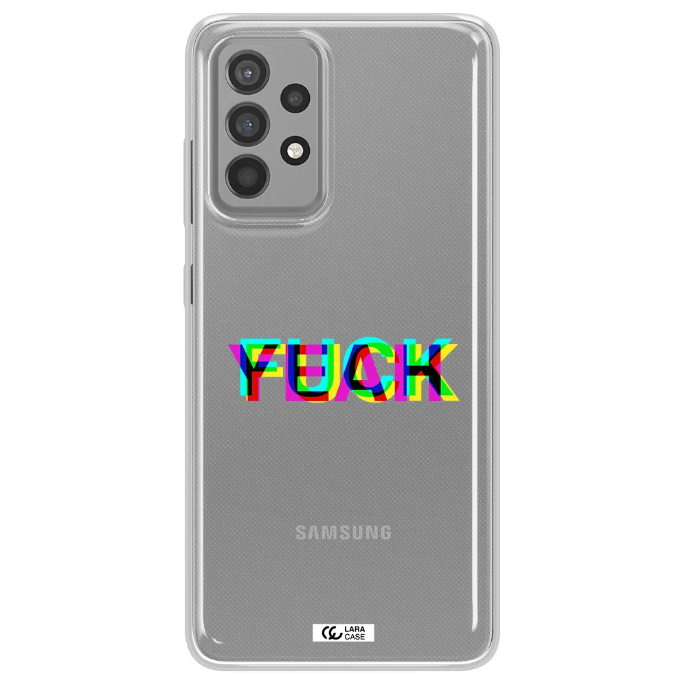 F#*K Yeah Samsung A52 Clear TPU Case