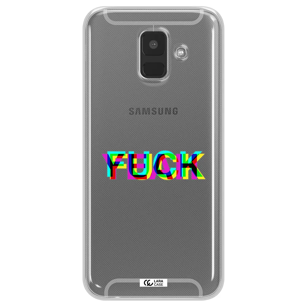 F#*K Yeah Samsung A6 Clear TPU Case