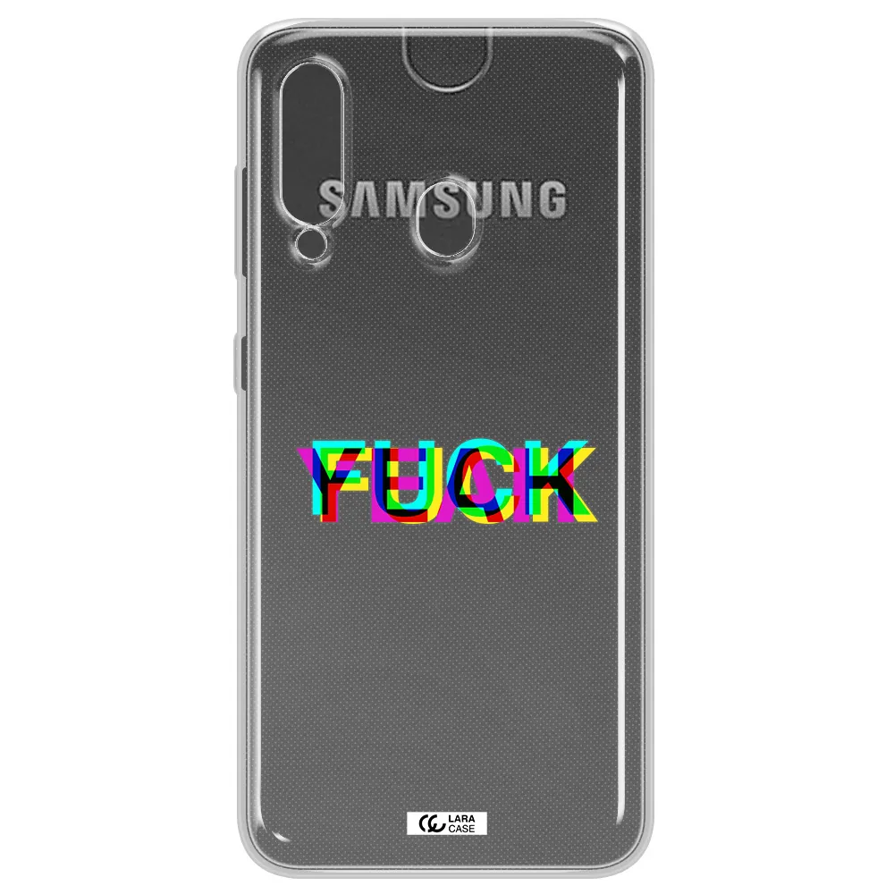 F#*K Yeah Samsung A60 Clear TPU Case