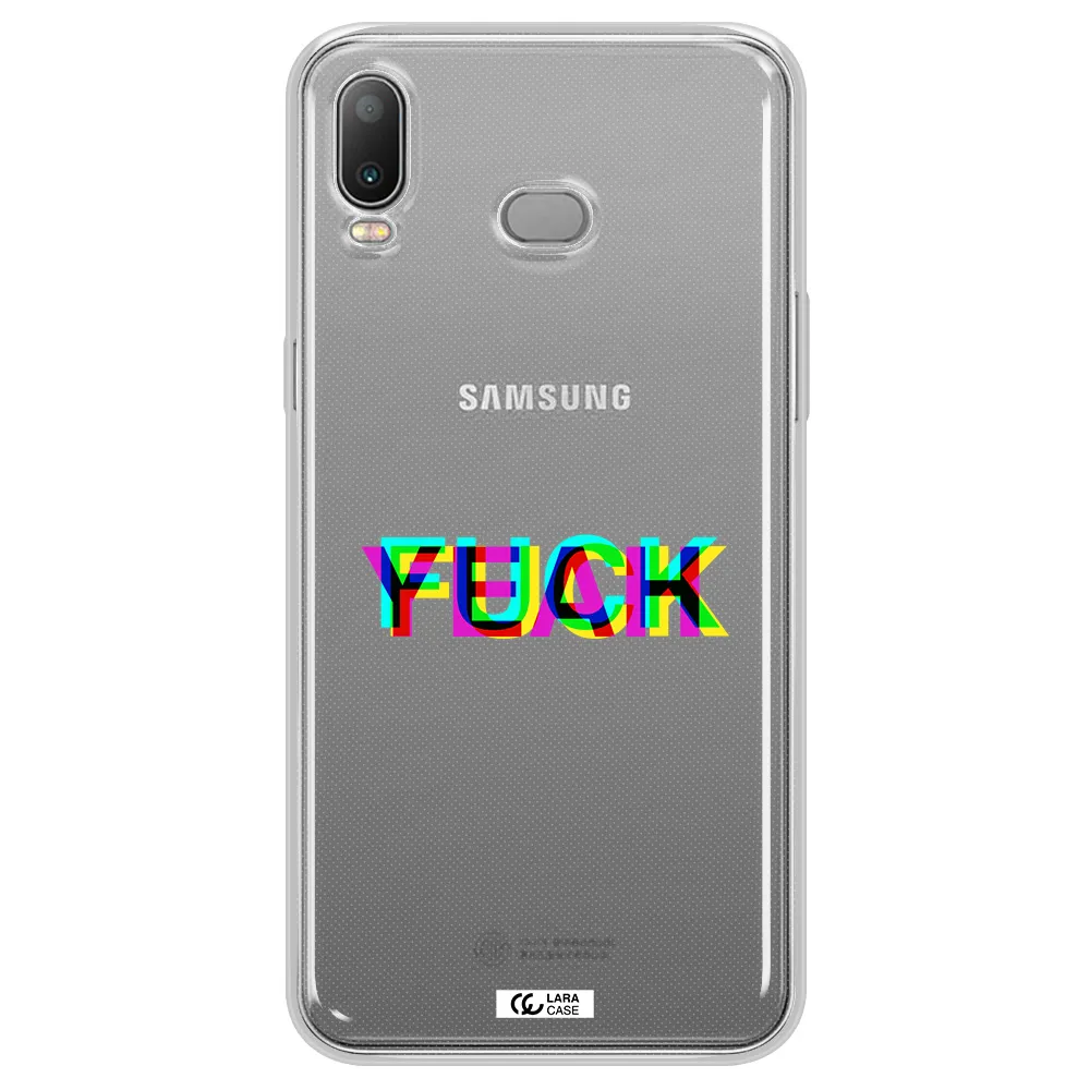 F#*K Yeah Samsung A6S Clear TPU Case