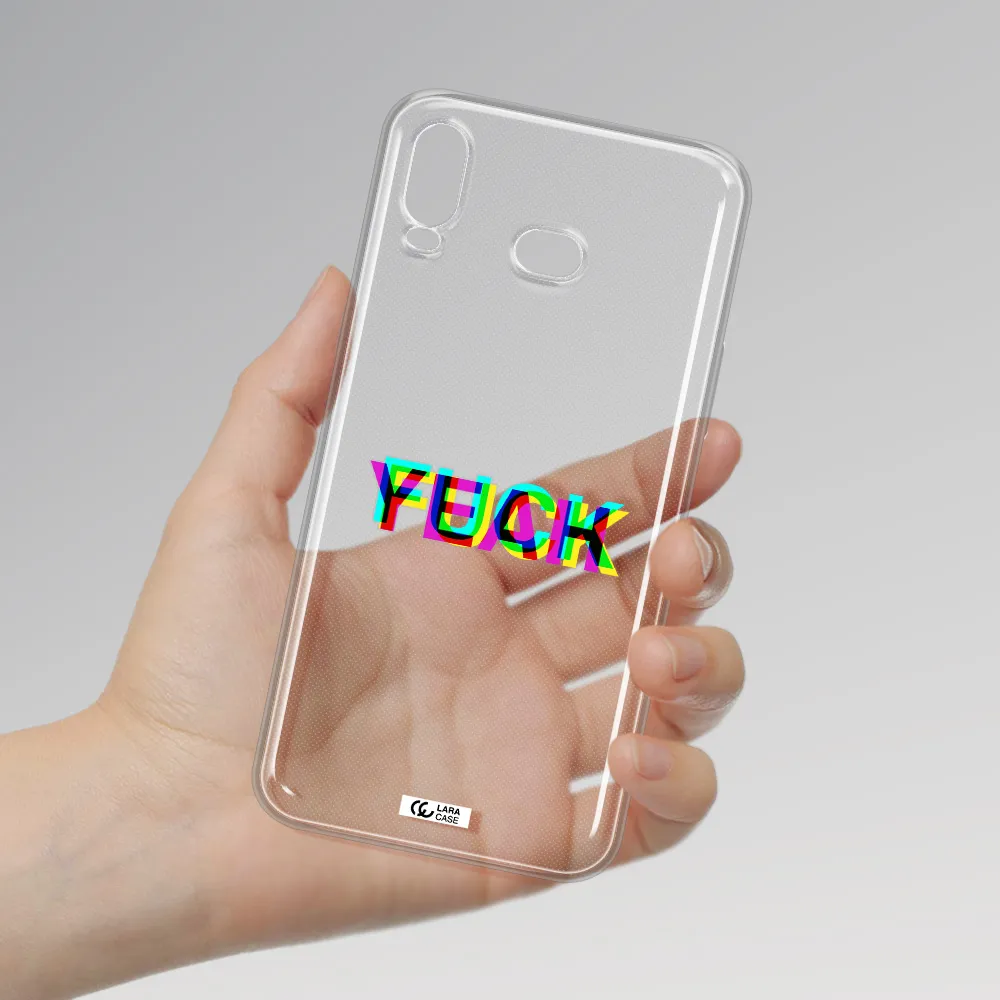 F#*K Yeah Samsung A6S Clear TPU Case