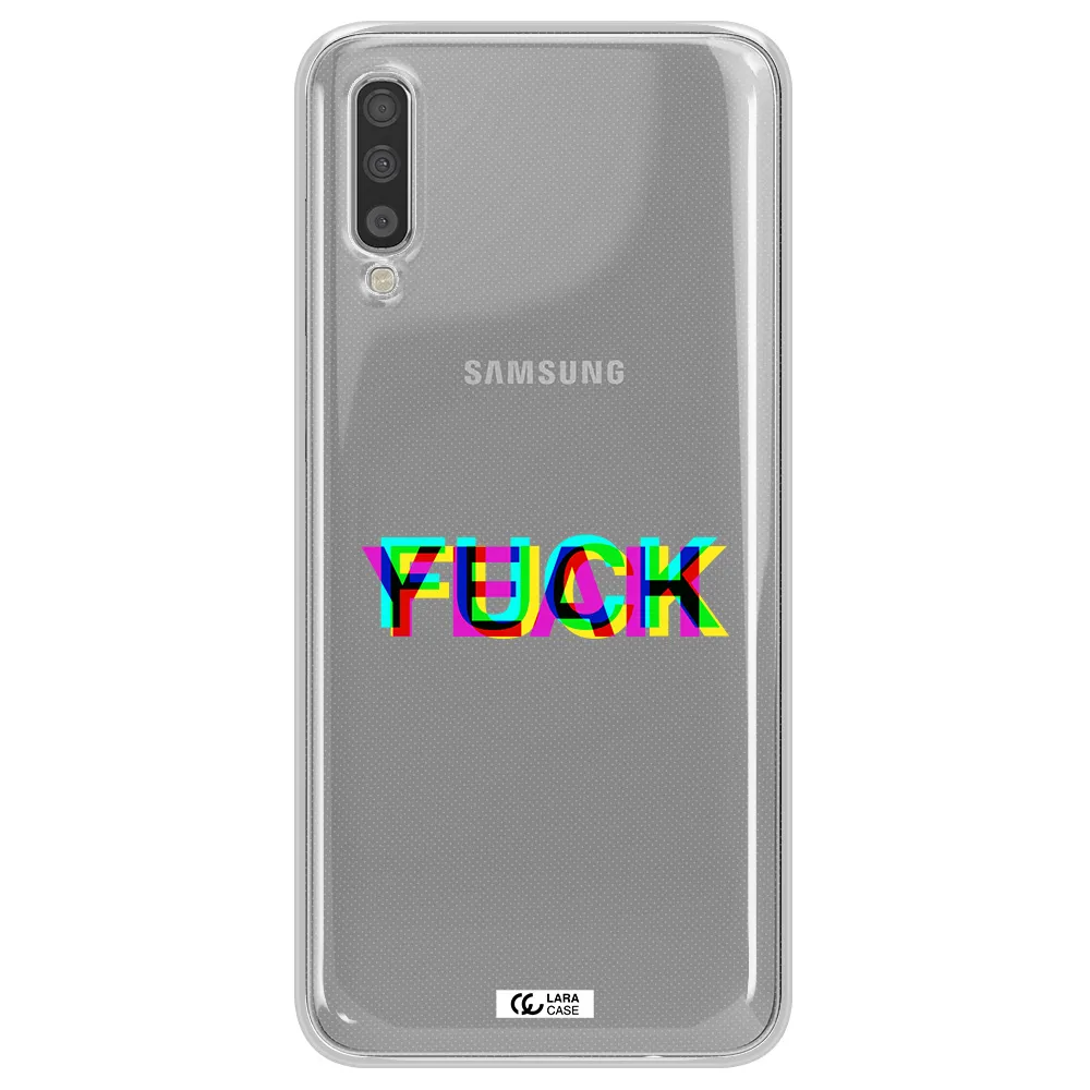 F#*K Yeah Samsung A70S Clear Tpu Case