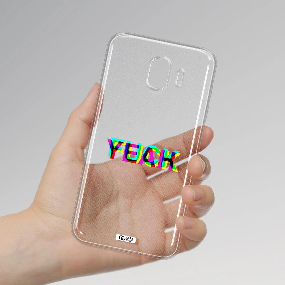 F#*K Yeah Samsung J4 Clear TPU Case
