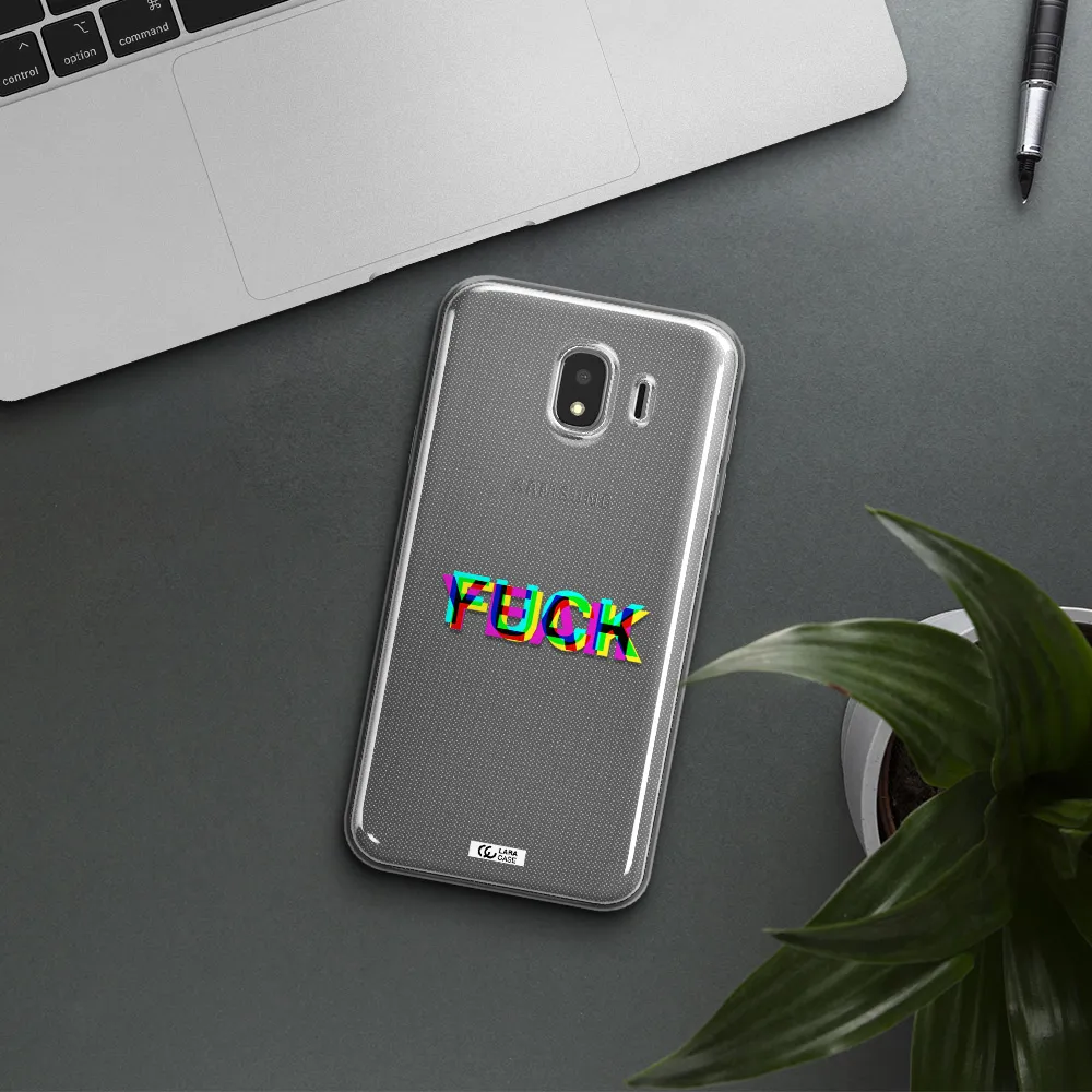 F#*K Yeah Samsung J4 Clear TPU Case