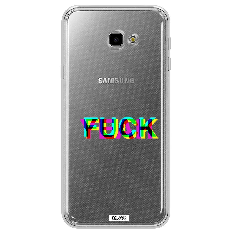 F#*K Yeah Samsung J4 Plus Clear TPU Case