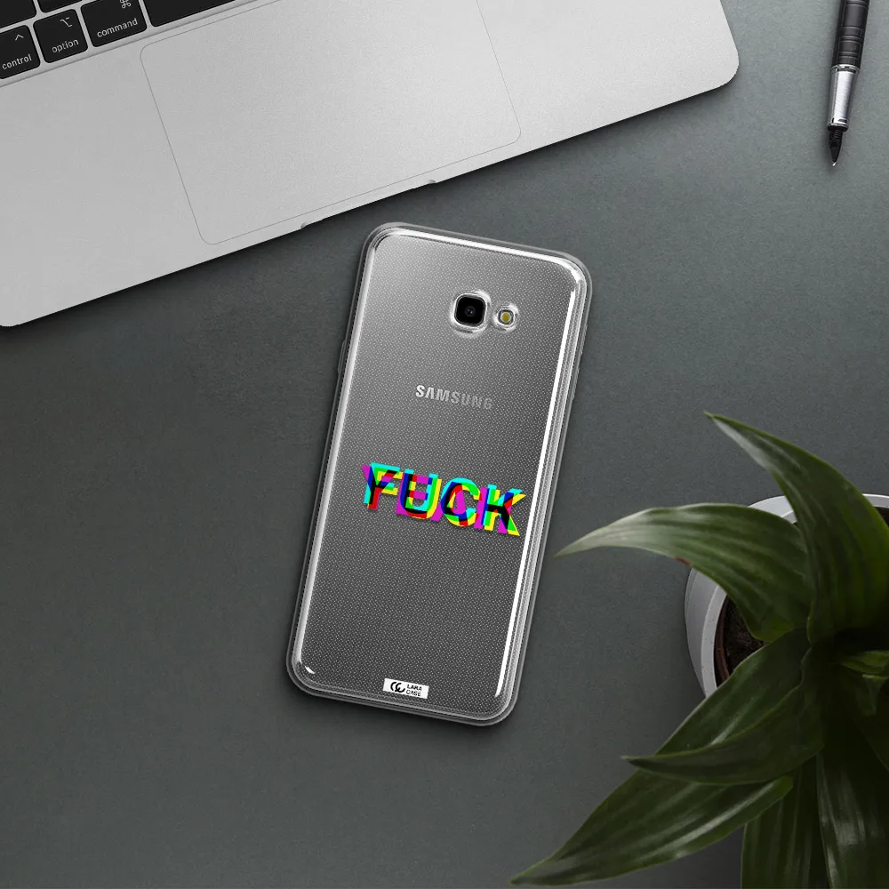 F#*K Yeah Samsung J4 Plus Clear TPU Case