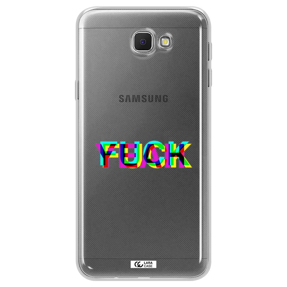 F#*K Yeah Samsung J5 Prime Clear TPU Case
