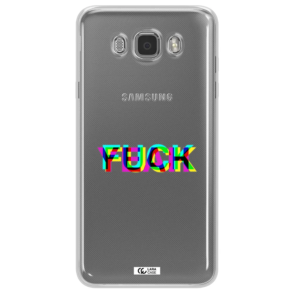 F#*K Yeah Samsung J7 2016 Clear TPU Case