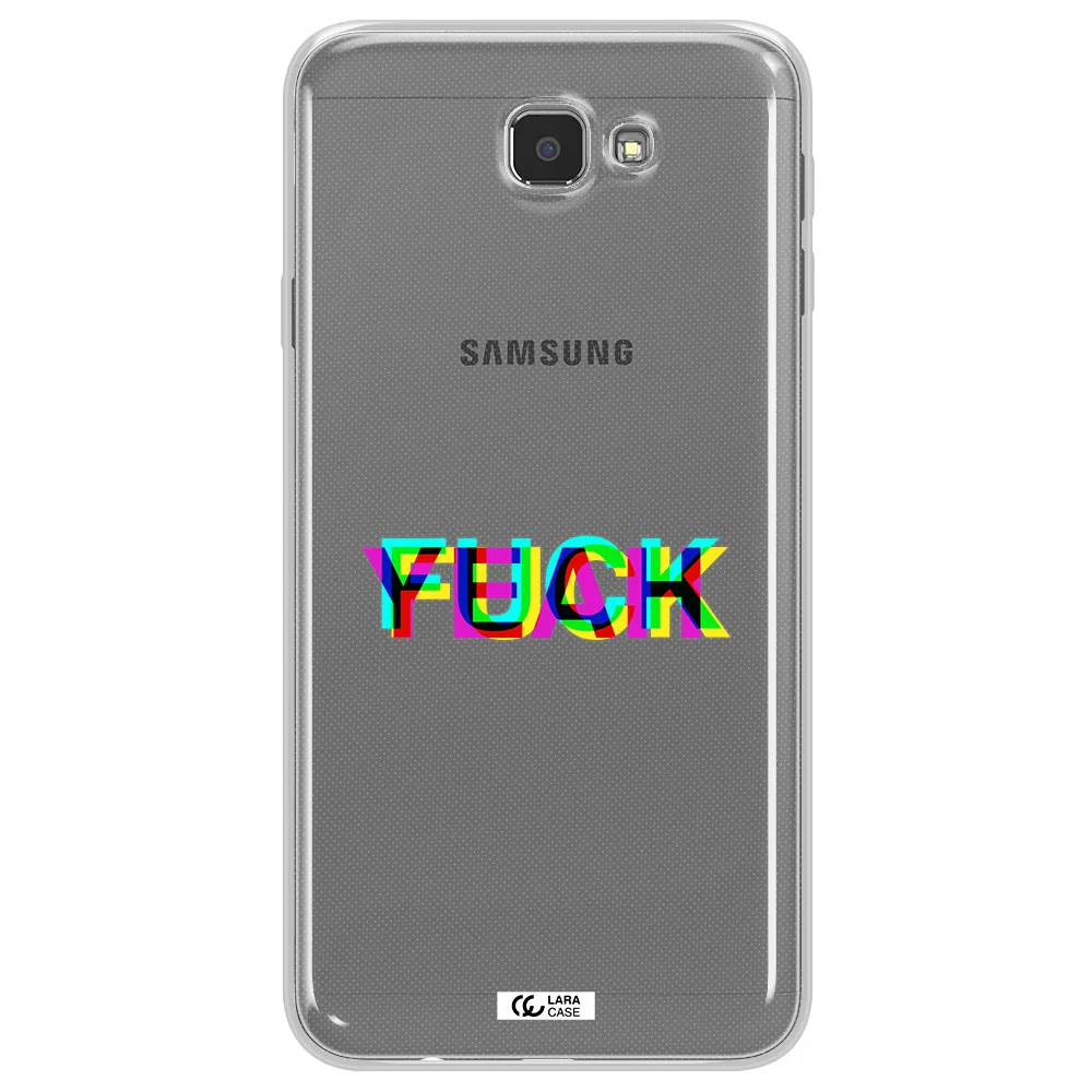 F#*K Yeah Samsung J7 Prim Clear TPU Case