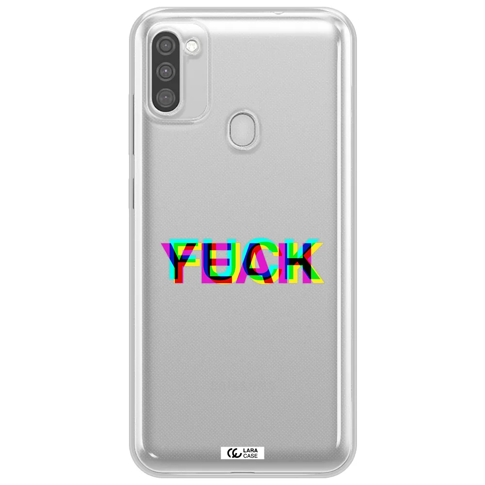 F#*K Yeah Samsung M11 Clear TPU Case