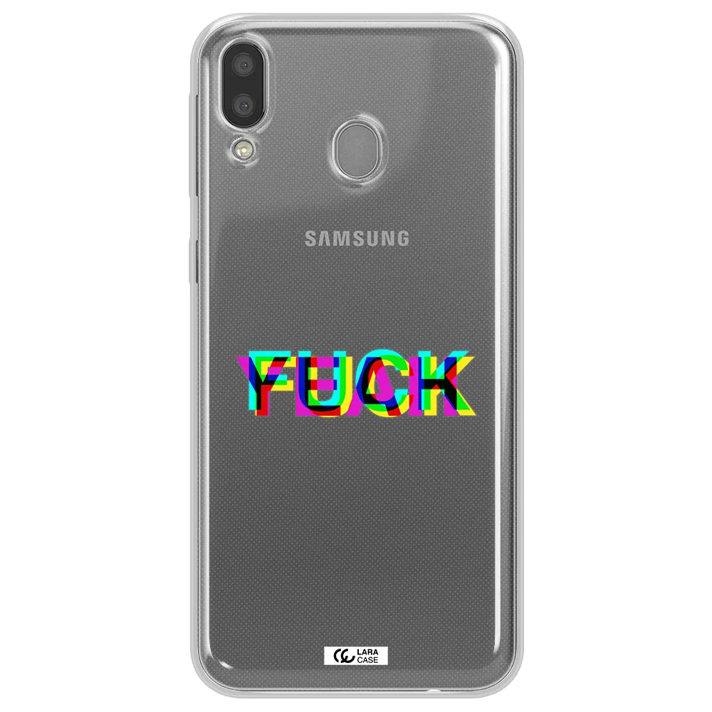 F#*K Yeah Samsung M20 Clear TPU Case
