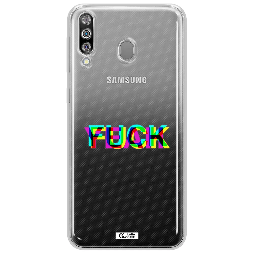 F#*K Yeah Samsung M30 Clear TPU Case