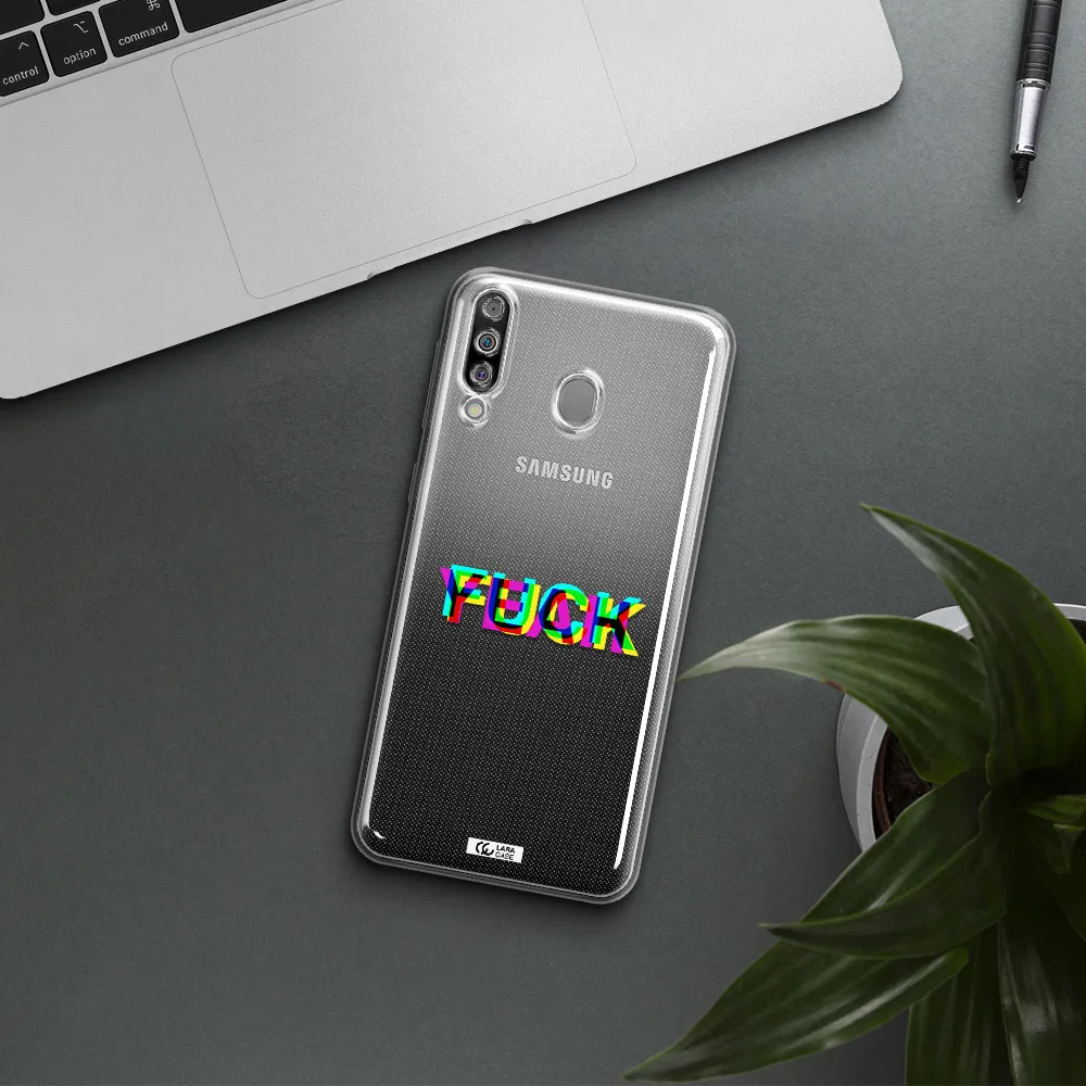 F#*K Yeah Samsung M30 Clear TPU Case