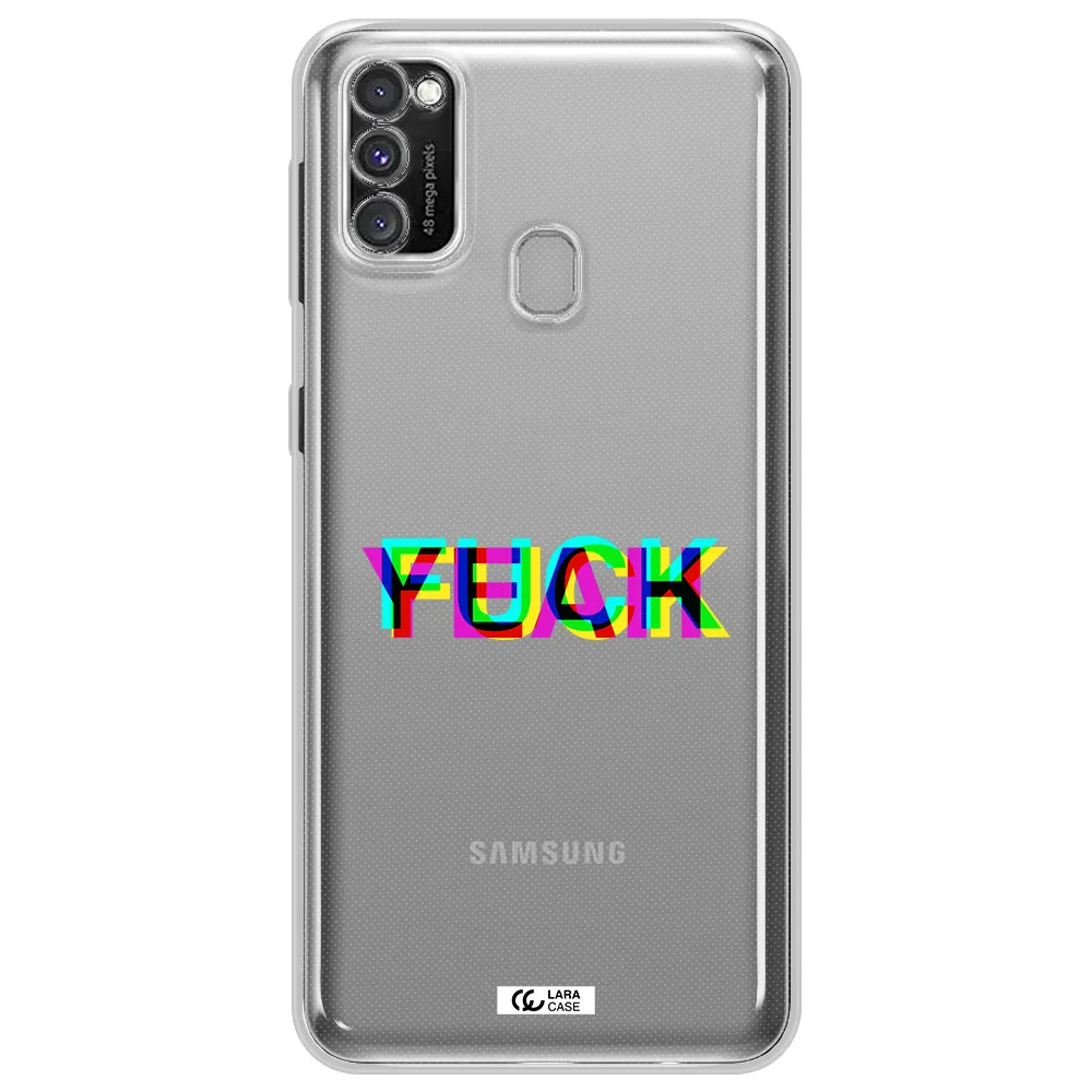 F#*K Yeah Samsung M30S Clear TPU Case