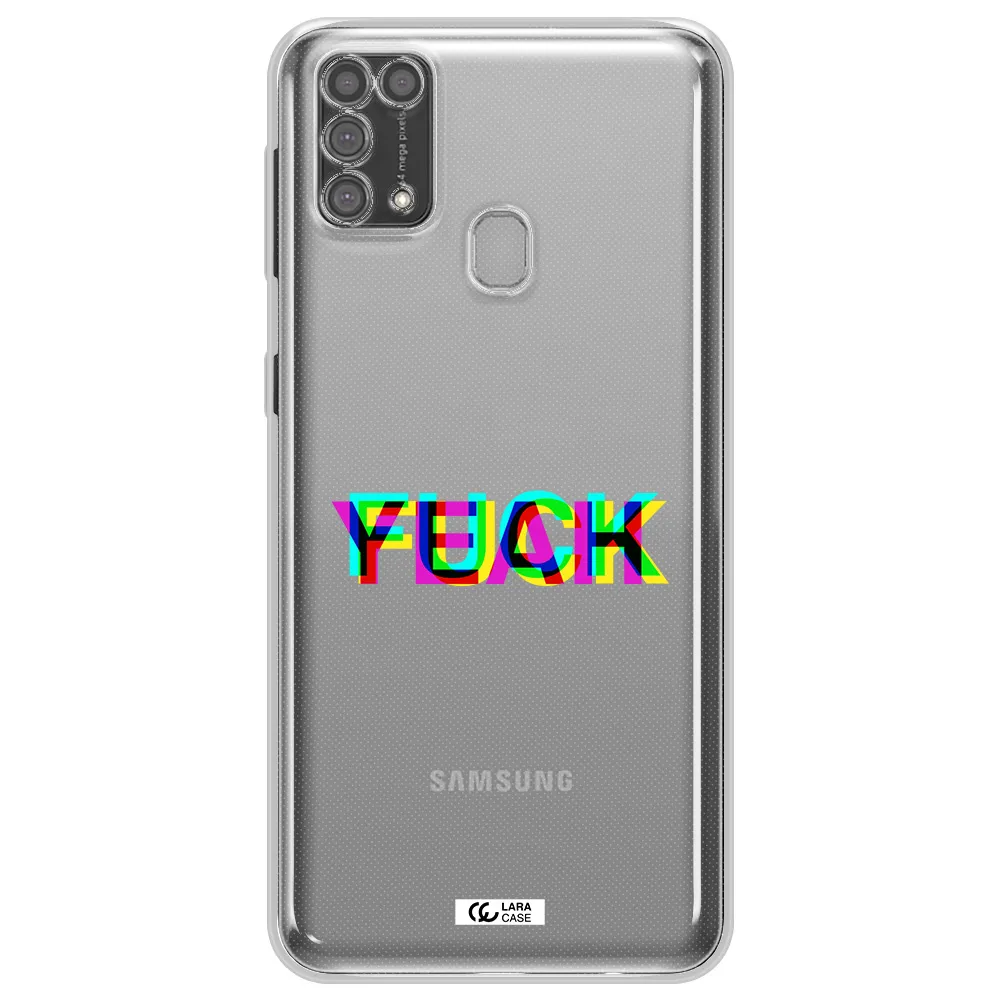 F#*K Yeah Samsung M31 Clear TPU Case