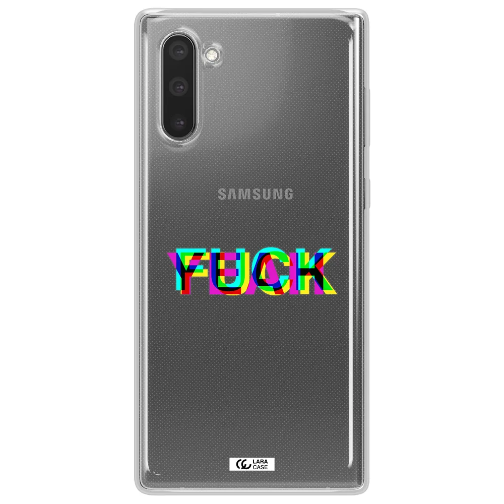 F#*K Yeah Samsung Note 10 Clear TPU Case