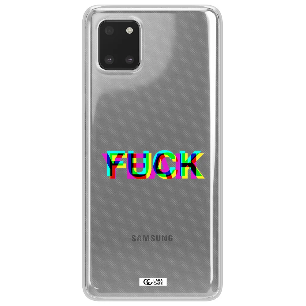 F#*K Yeah Samsung Note 10 Lite Clear TPU Case