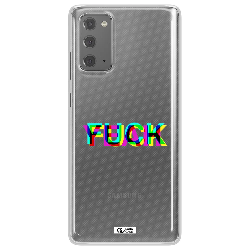 F#*K Yeah Samsung Note 20 Clear TPU Case
