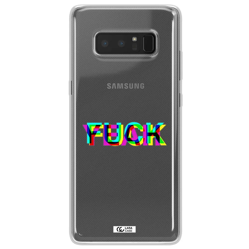F#*K Yeah Samsung Note 8 Clear TPU Case