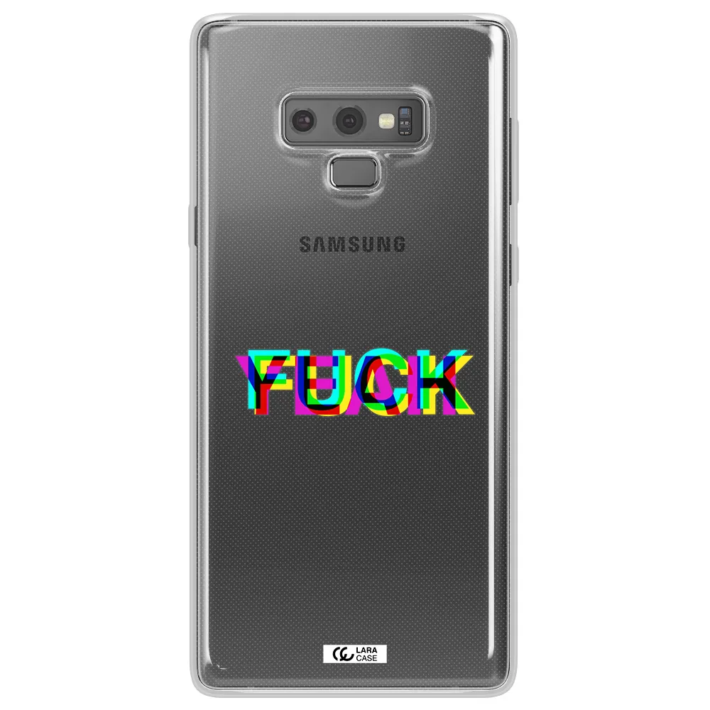 F#*K Yeah Samsung Note 9 Clear TPU Case