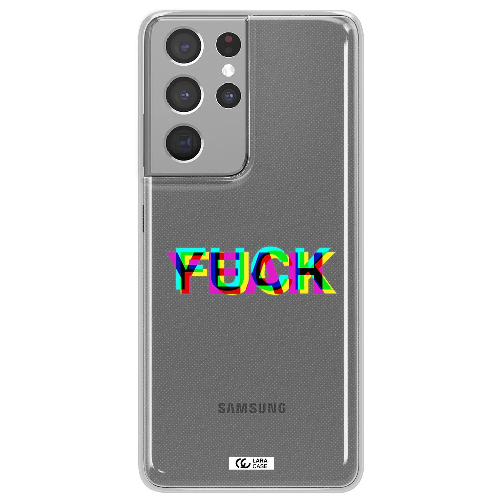 F#*K Yeah Samsung S21 Ultra Clear TPU Case