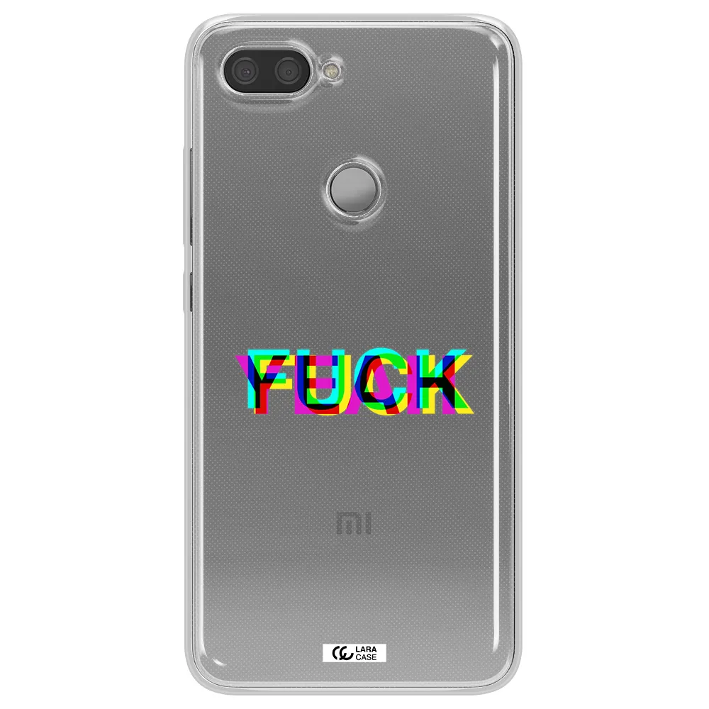 F#*K Yeah Xiaomi Mi 8 Lite Clear TPU Case