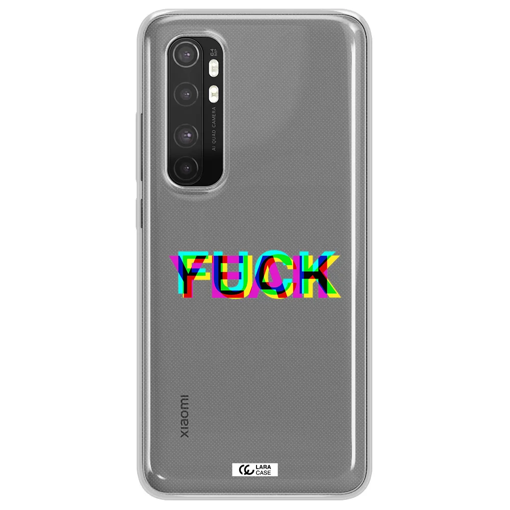 F#*K Yeah Xiaomi Mi Note 10 Lite Clear TPU Case