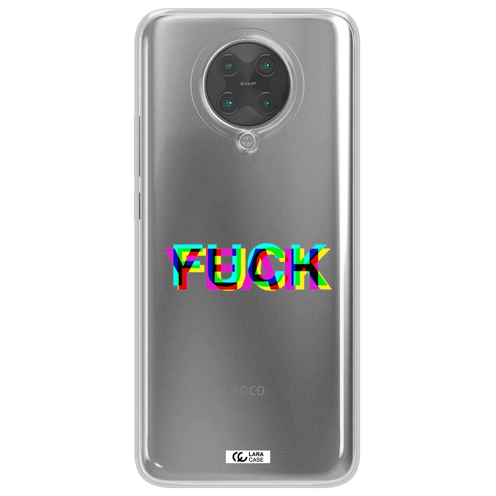 F#*K Yeah Xiaomi Poco F2 Pro Clear TPU Case