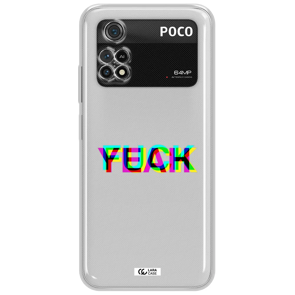 F#*K Yeah Xiaomi Poco M4 Pro 4G Clear Tpu Case