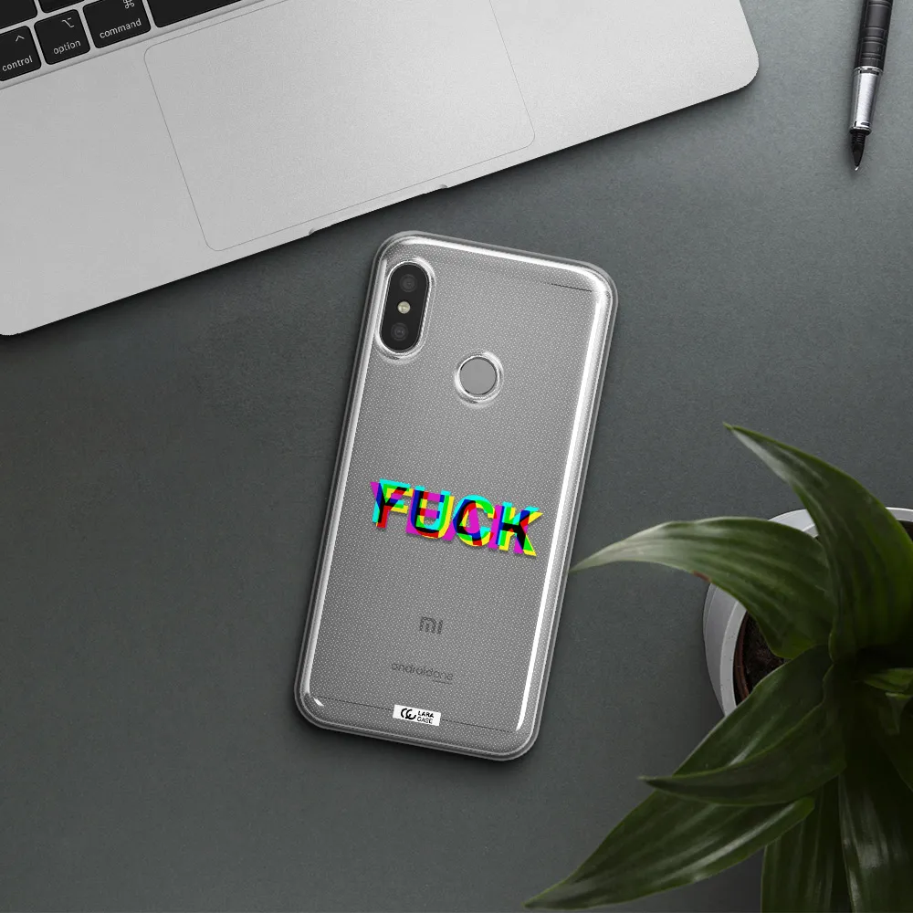 F#*K Yeah Xiaomi Redmi 6 Pro Clear TPU Case