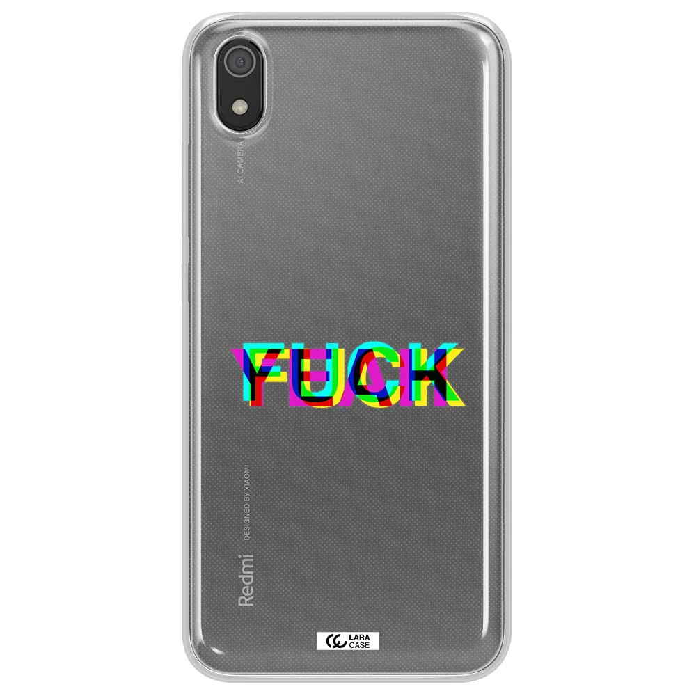 F#*K Yeah Xiaomi Redmi 7A Clear TPU Case