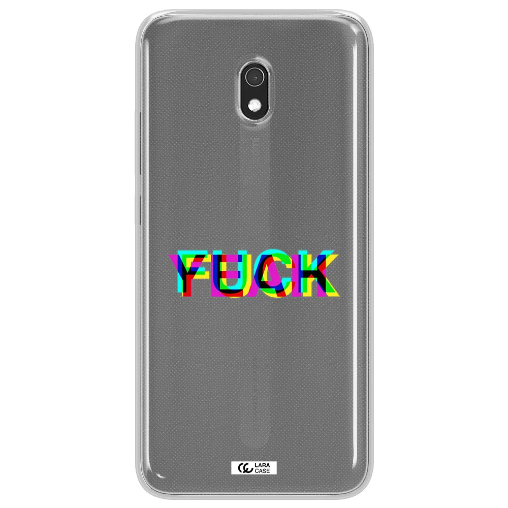 F#*K Yeah Xiaomi Redmi 8A Clear TPU Case