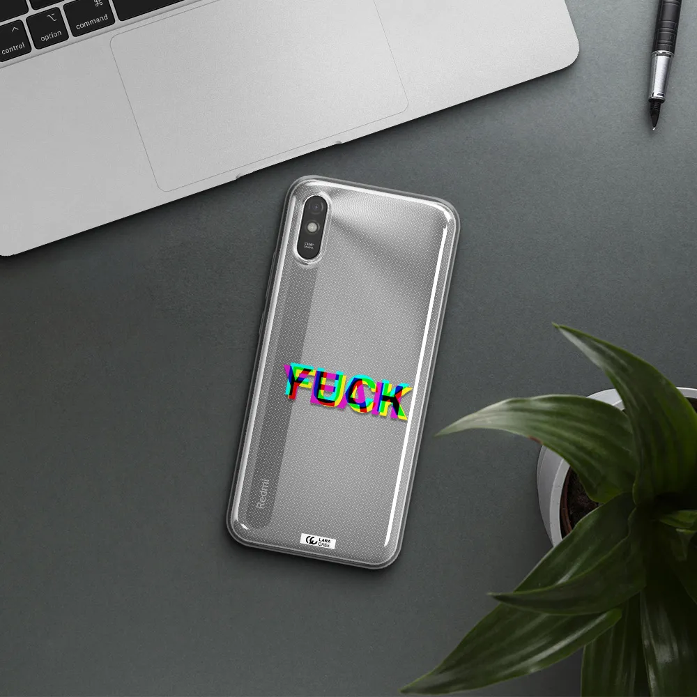 F#*K Yeah Xiaomi Redmi 9A Clear TPU Case
