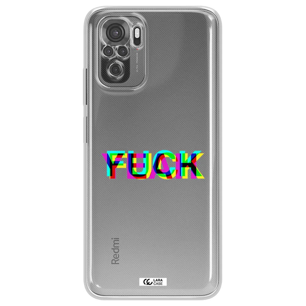 F#*K Yeah Xiaomi Redmi Note 10S Clear Tpu Case