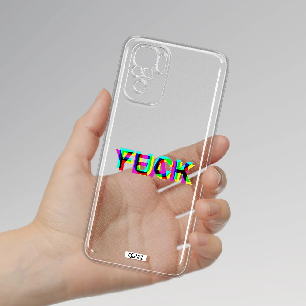 F#*K Yeah Xiaomi Redmi Note 10S Clear Tpu Case