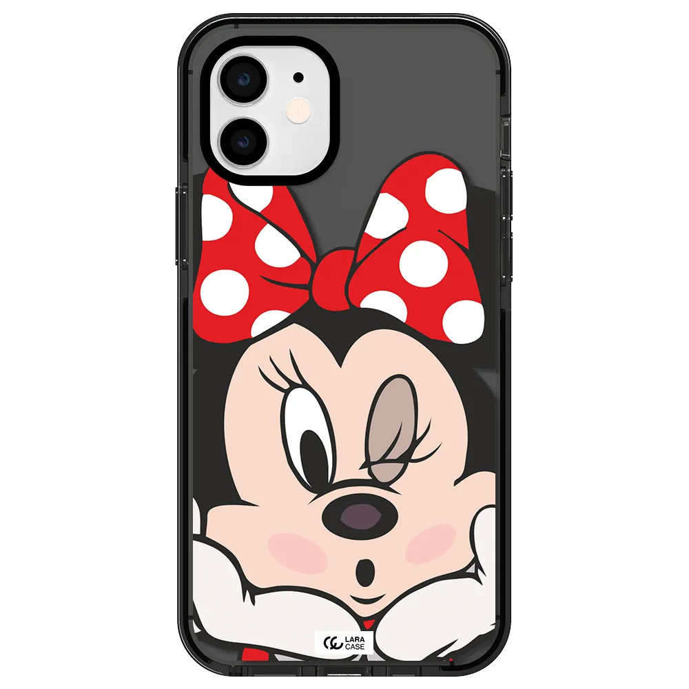 Minnie Mouse Apple iPhone 11 impact Smoke Black Case