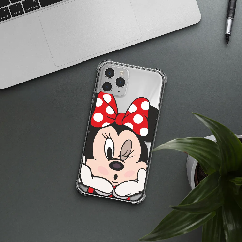 Minnie Mouse Apple iPhone 11 pro max Clear PC Case
