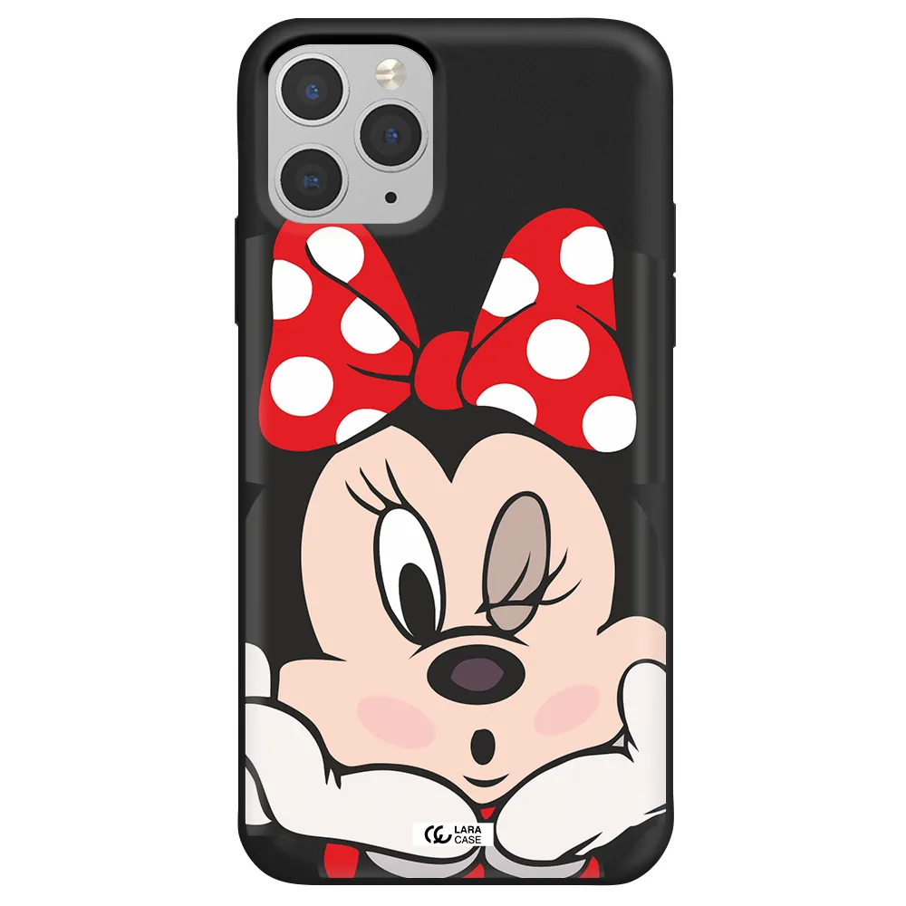 Minnie Mouse Apple iPhone 11 pro Silicone black Case