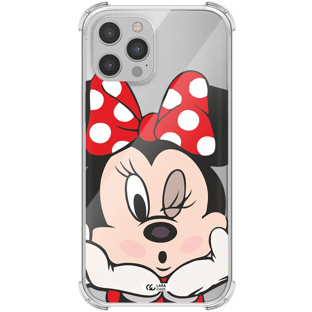 Minnie Mouse Apple iPhone 12 pro max Clear PC Case