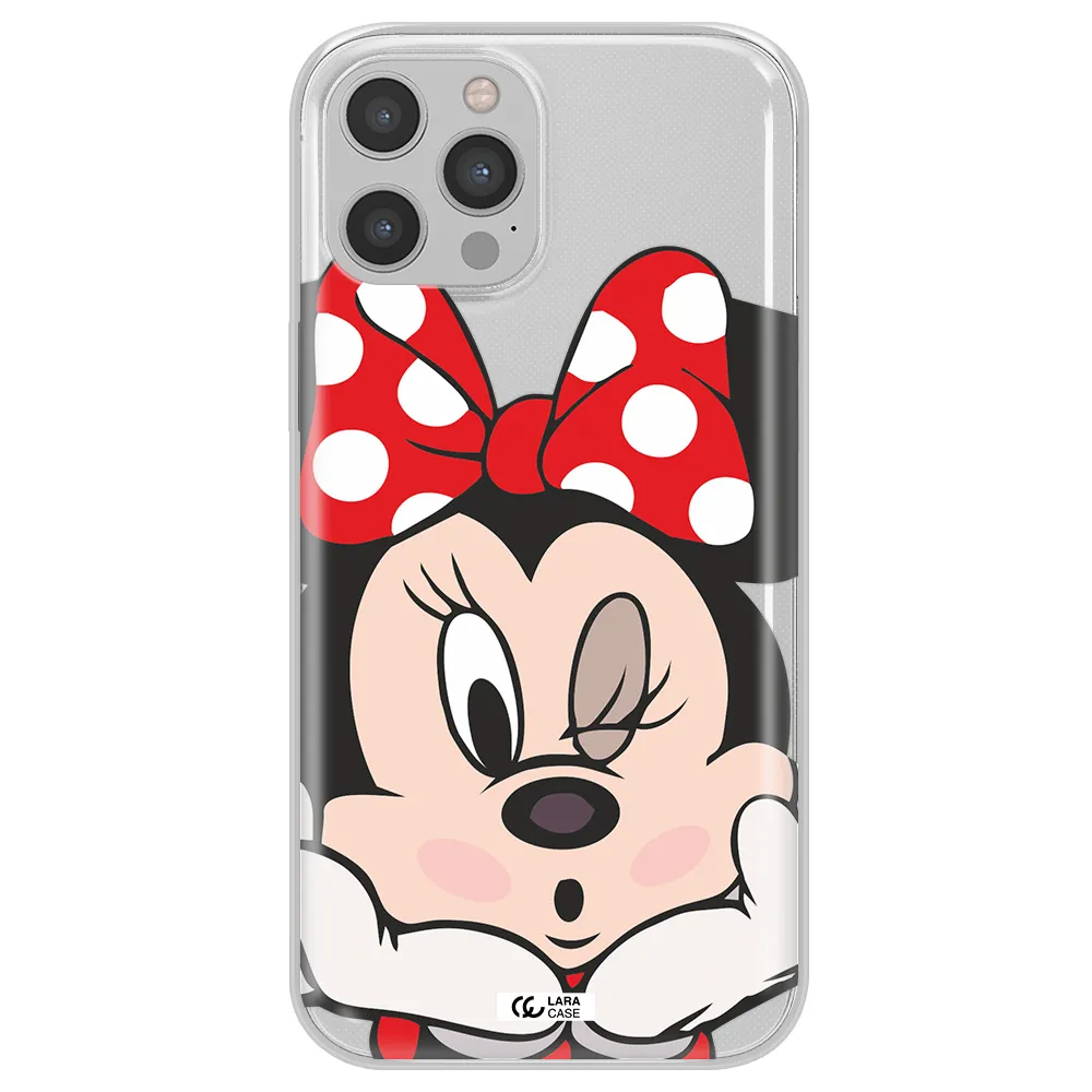 Minnie Mouse Apple iPhone 12 pro max Clear TPU Case