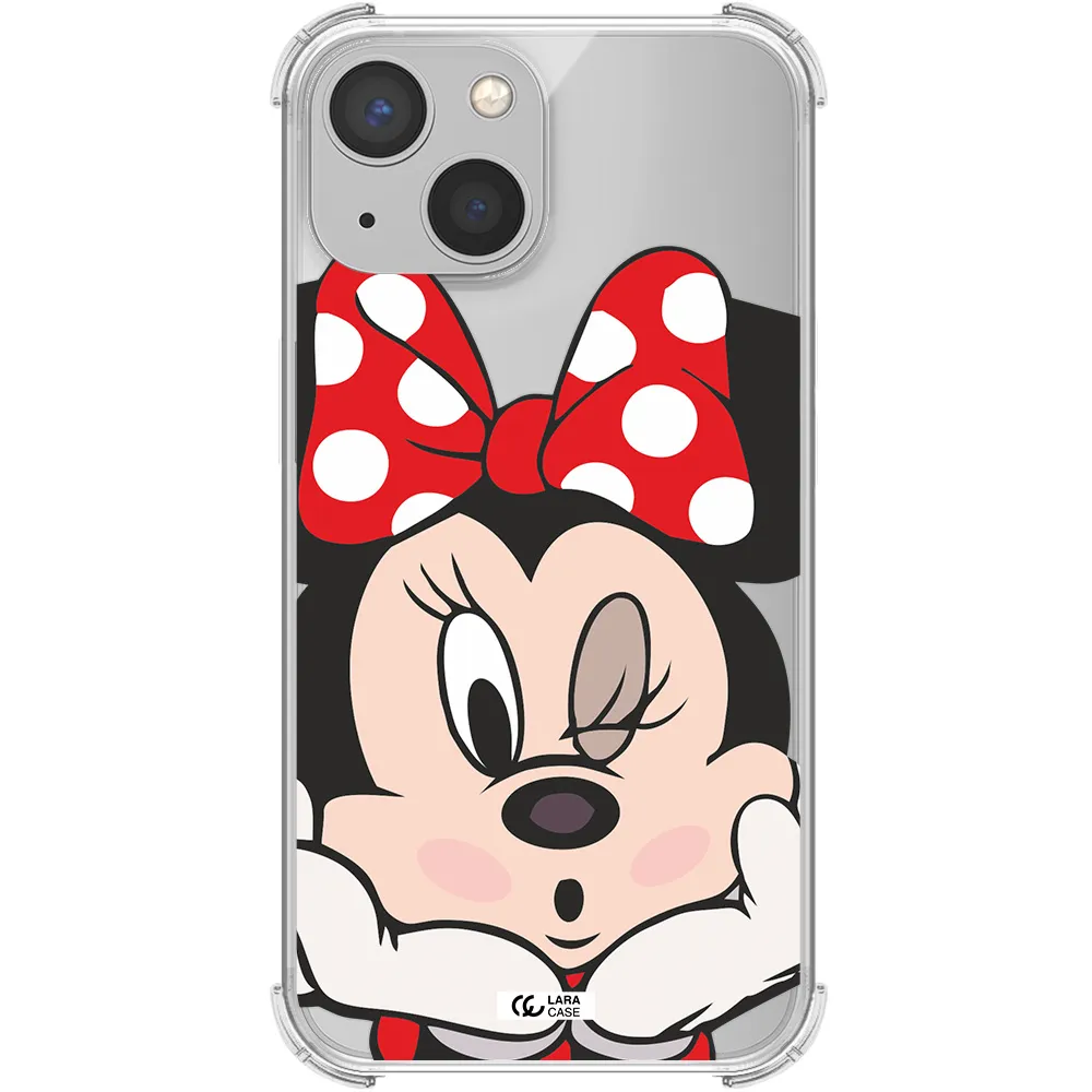 Minnie Mouse Apple iPhone 13 Clear PC Case
