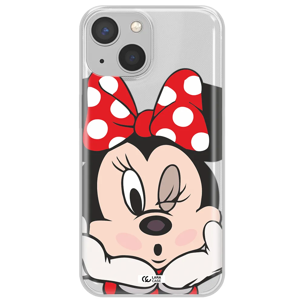 Minnie Mouse Apple iPhone 13 Clear TPU Case