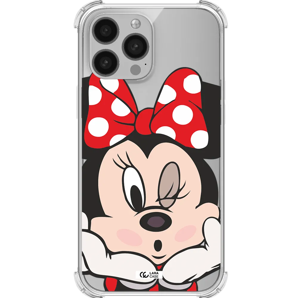 Minnie Mouse Apple iPhone 13 Pro Clear PC Case