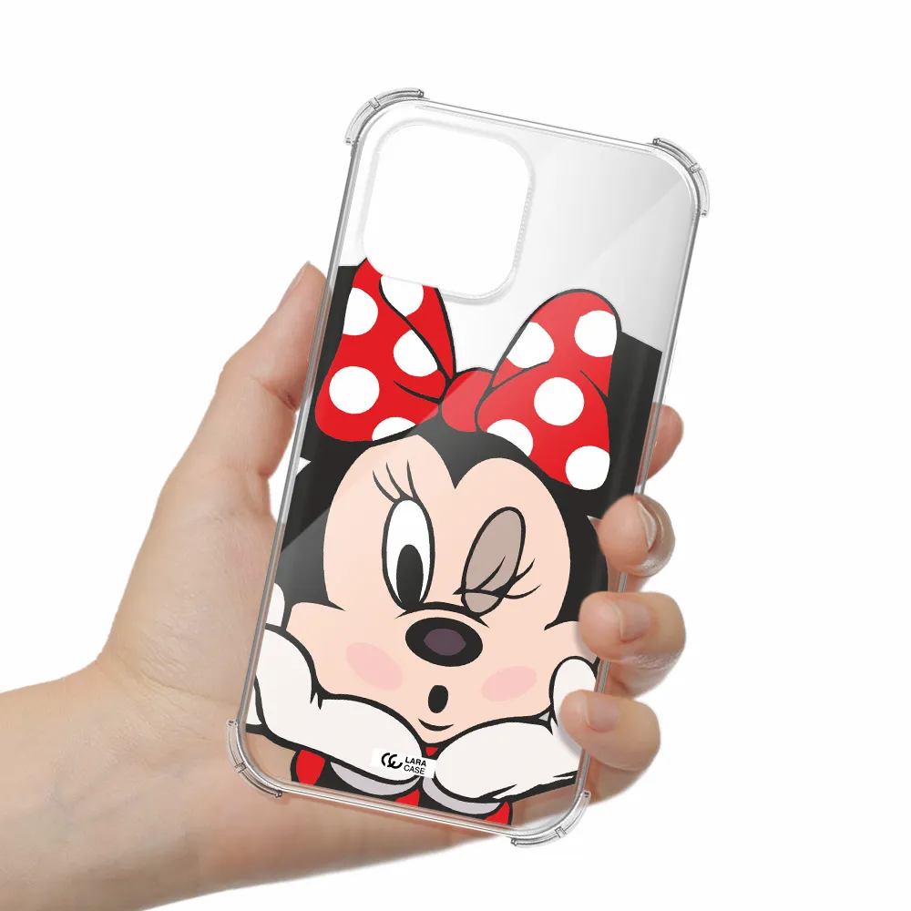 Minnie Mouse Apple iPhone 13 Pro Clear PC Case