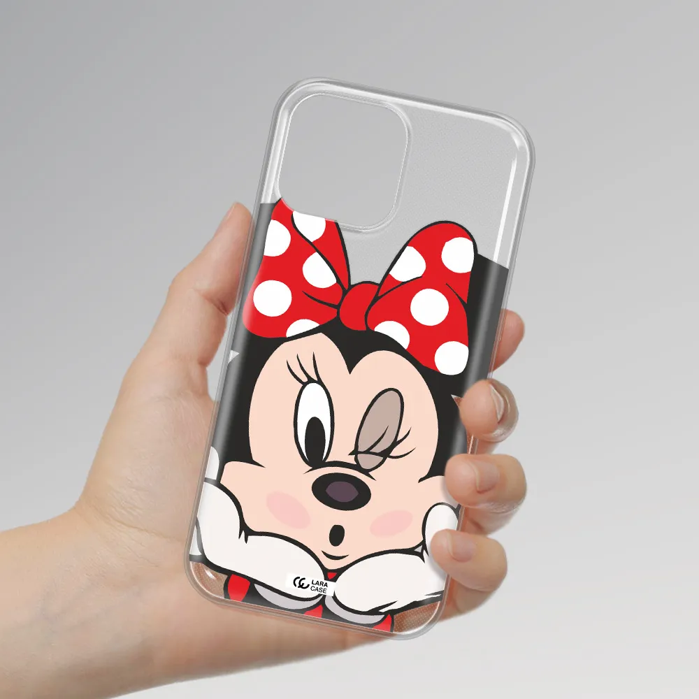 Minnie Mouse Apple iPhone 13 Pro Max Clear TPU Case