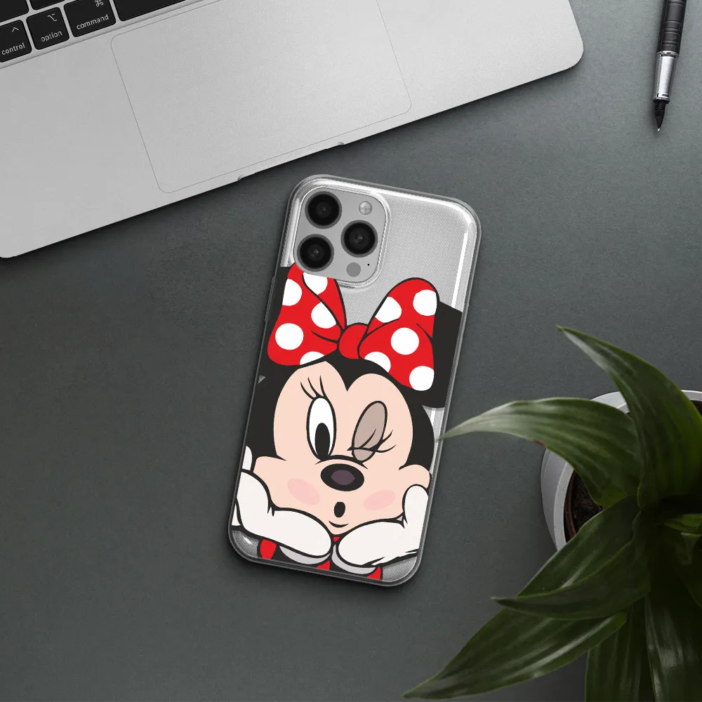 Minnie Mouse Apple iPhone 13 Pro Max Clear TPU Case
