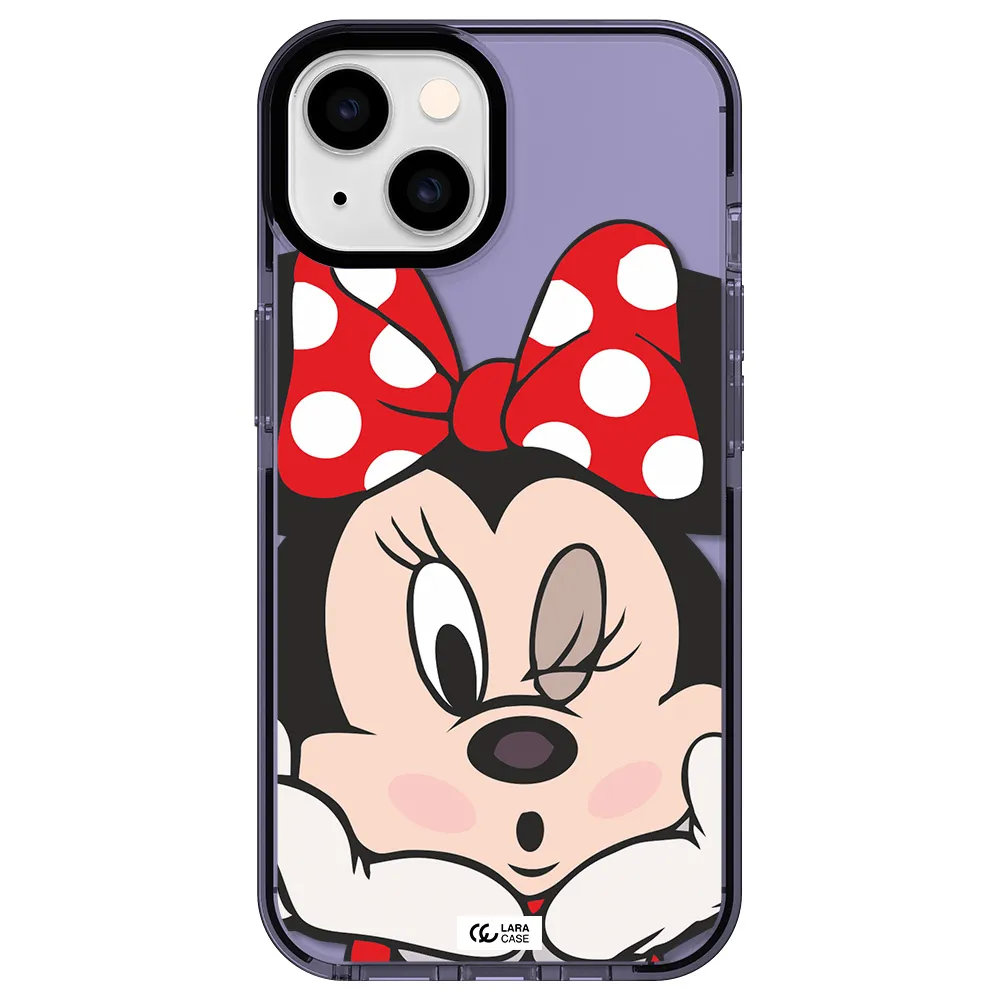 Minnie Mouse Apple iPhone 14 impact Lilac Case